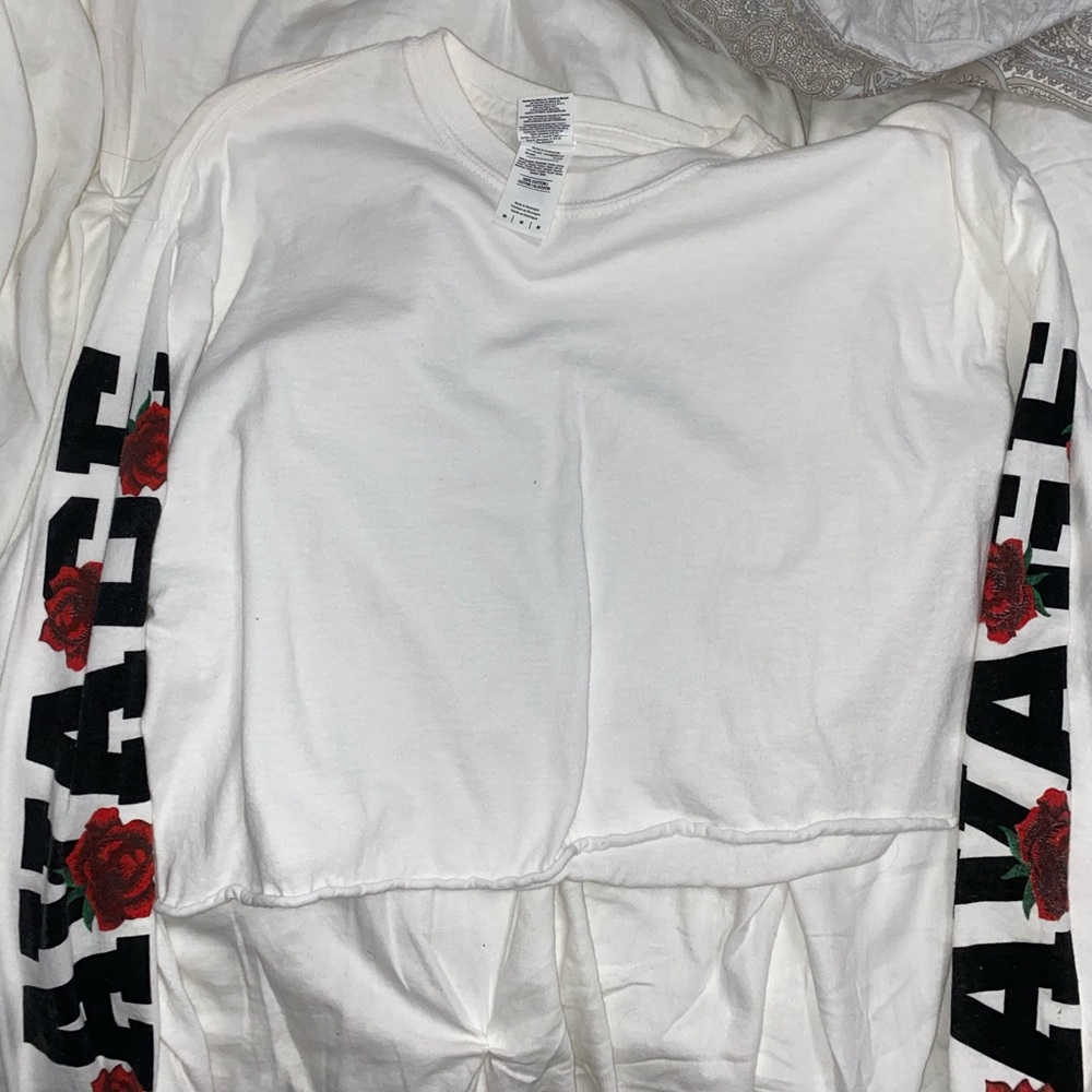 Crop top long sleeved